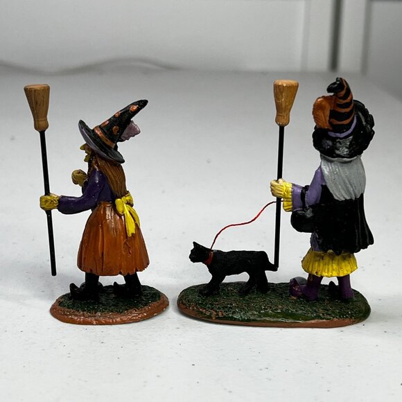 Lemax Witches Night Out Spooky Town Halloween Village Figurines - Picture 4 of 8